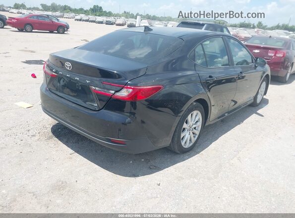4T1DAACKXSU614370 2025 TOYOTA CAMRY Черный Задняя правая четверть