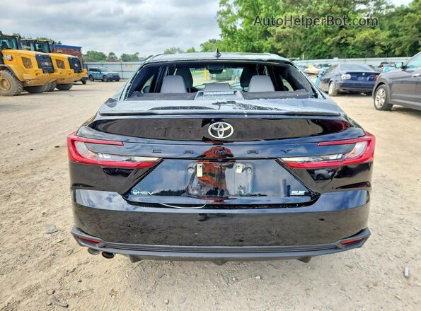4T1DAACKXSU642055 2025 TOYOTA CAMRY Black Widok z tyłu
