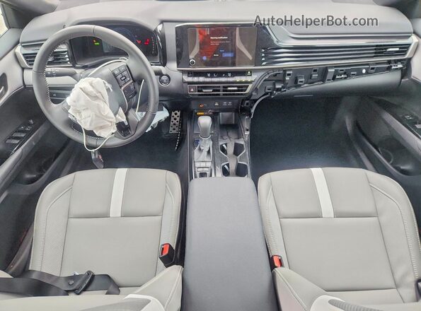 4T1DAACKXSU642055 2025 TOYOTA CAMRY Black Widok deski rozdzielczej
