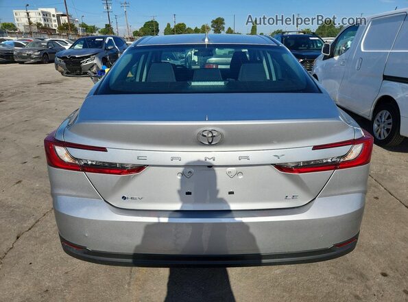 4T1DAACKXTU217369 2026 TOYOTA CAMRY Silver Rear view