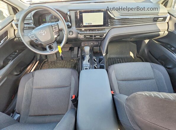 4T1DAACKXTU217369 2026 TOYOTA CAMRY Silver Dashboard view