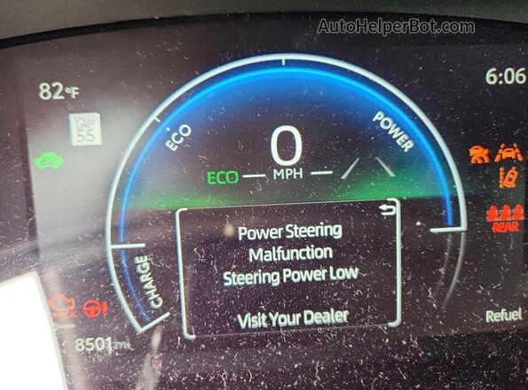 4T1DAACKXTU285526 2026 TOYOTA CAMRY Gray Вид щитка приладів