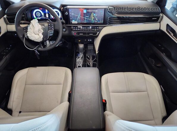 4T1DAACKXTU292170 2026 TOYOTA CAMRY White Dashboard view