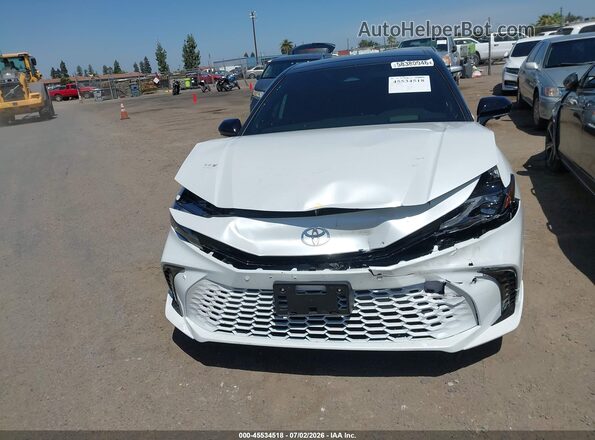 4T1DAACKXTU311610 2026 TOYOTA CAMRY White Սալոնի հետևի տեսք
