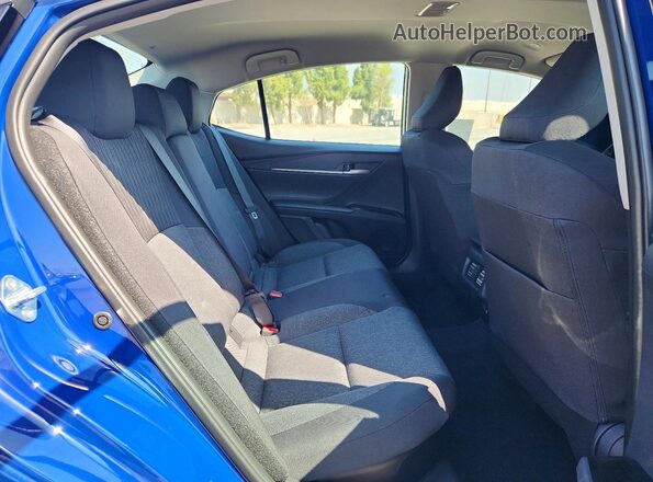 4T1DAACKXTU316127 2026 TOYOTA CAMRY Blue Հետևի նստատեղերի տեսք
