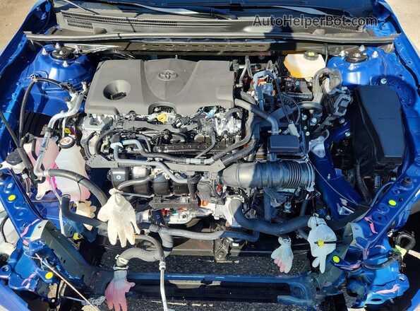 4T1DAACKXTU316127 2026 TOYOTA CAMRY Blue Սալոնի հետևի տեսք