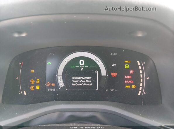4T1DAACKXTU670410 2026 TOYOTA CAMRY Gray Հետևի նստատեղերի տեսք
