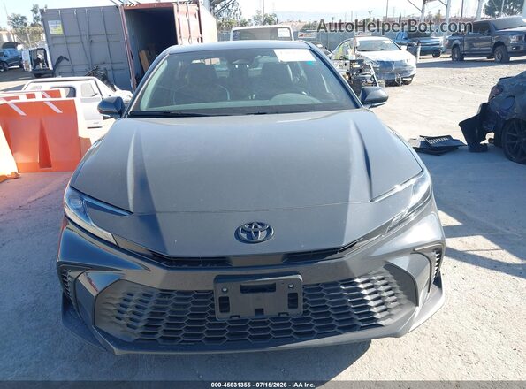 4T1DAACKXTU670410 2026 TOYOTA CAMRY Gray Սարքավորումների վահանակի տեսք