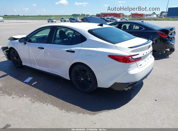 4T1DAACKXTU670696 2026 TOYOTA CAMRY White Rear left