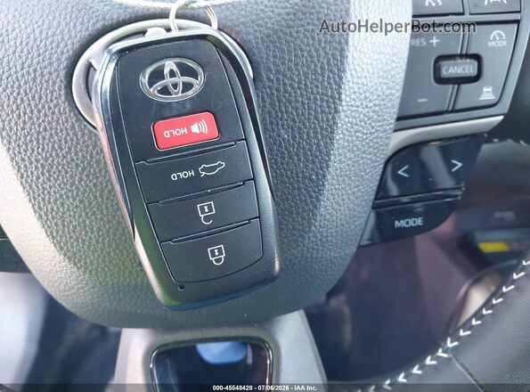 4T1DAACKXTU670696 2026 TOYOTA CAMRY White Dashboard view