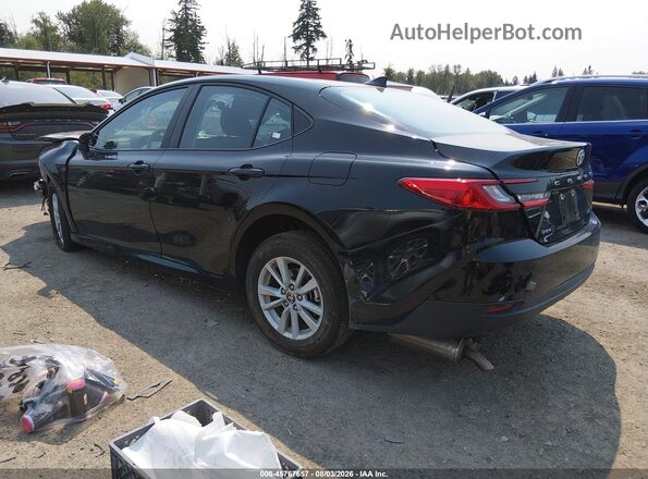 4T1DAACKXTU705060 2026 TOYOTA CAMRY Black Задня ліва чверть