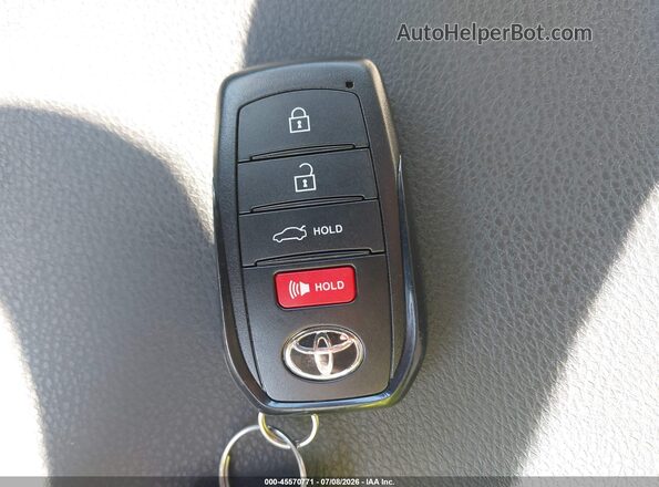 4T1DAACKXTU721548 2026 TOYOTA CAMRY Black Vista del salpicadero