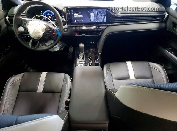 4T1DBADK0SU508974 2025 TOYOTA CAMRY Black წინა პანელის ხედი