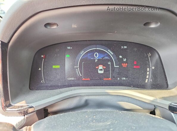 4T1DBADK0SU526455 2025 TOYOTA CAMRY Silver Вид щитка приладів