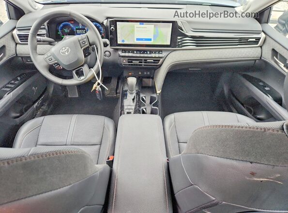 4T1DBADK0TU043386 2026 TOYOTA CAMRY Blue Вид панелі приладів