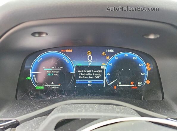4T1DBADK0TU043386 2026 TOYOTA CAMRY Blue Вид щитка приладів