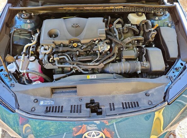 4T1DBADK1SU003235 2025 TOYOTA CAMRY Blue Rear interior view