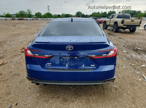 4T1DBADK1SU005180 2025 TOYOTA CAMRY Blue Вид ззаду