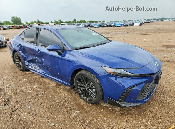 4T1DBADK1SU005180 2025 TOYOTA CAMRY Blue Передня права чверть