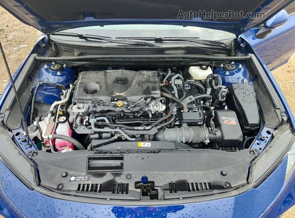 4T1DBADK1SU005180 2025 TOYOTA CAMRY Blue Вид задньої частини салону