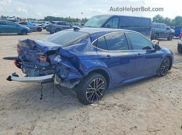 4T1DBADK1SU010735 2025 TOYOTA CAMRY Синий Задняя правая четверть