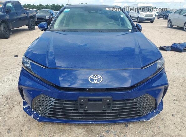 4T1DBADK1SU010735 2025 TOYOTA CAMRY Синий Вид спереди