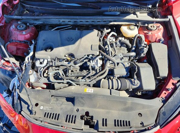 4T1DBADK1SU011254 2025 TOYOTA CAMRY Red Widok wnętrza z tyłu
