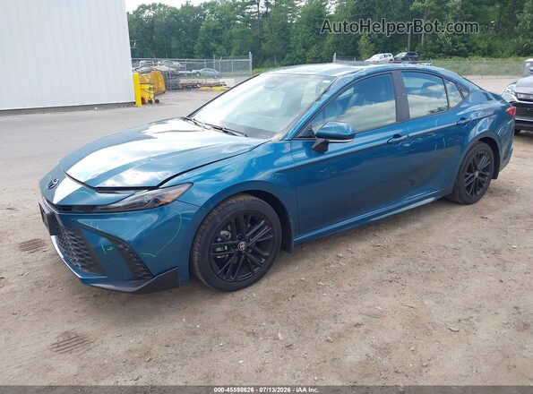 4T1DBADK1TU542472 2026 TOYOTA CAMRY Blue წინა მარცხენა ხედი სამი მეოთხედიდან