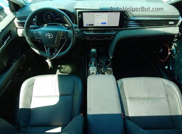 4T1DBADK2SU015541 2025 TOYOTA CAMRY Teal Vista del salpicadero