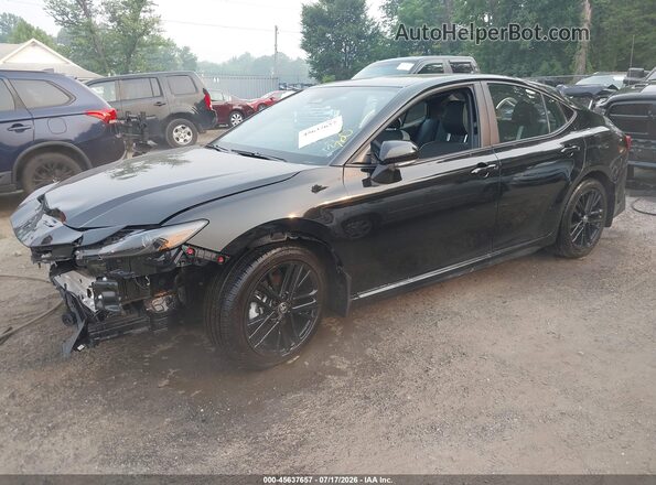 4T1DBADK2SU536775 2025 TOYOTA CAMRY Black Передня ліва чверть