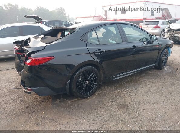 4T1DBADK2SU536775 2025 TOYOTA CAMRY Black Задня права чверть