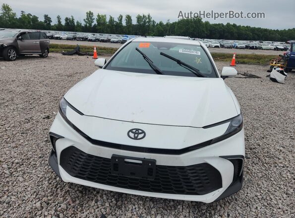 4T1DBADK2SU539658 2025 TOYOTA CAMRY White Front view