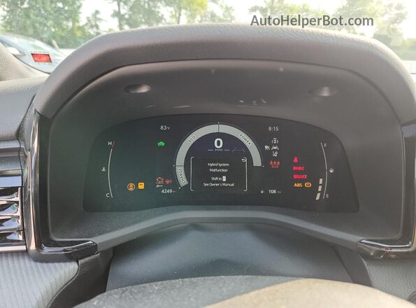 4T1DBADK2SU539658 2025 TOYOTA CAMRY White Instrument cluster view