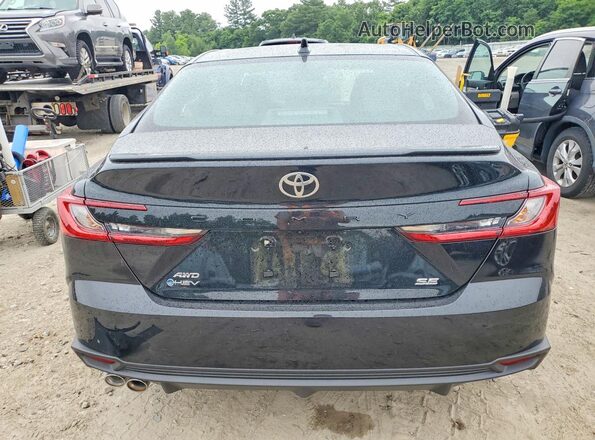 4T1DBADK3TU039770 2026 TOYOTA CAMRY Black Rear view