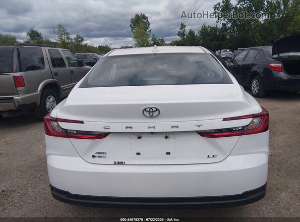 4T1DBADK3TU061509 2026 TOYOTA CAMRY White 