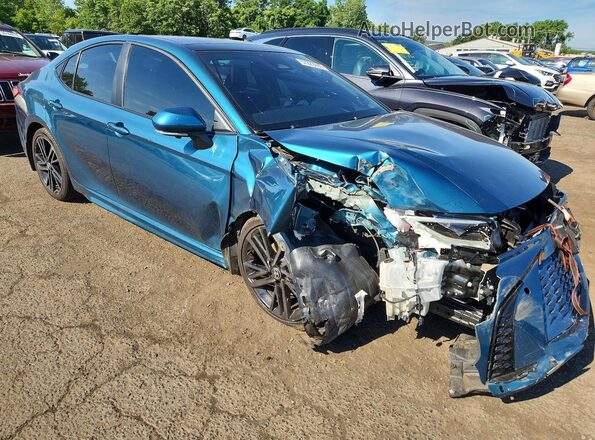 4T1DBADK4SU014245 2025 TOYOTA CAMRY Blue Передня права чверть