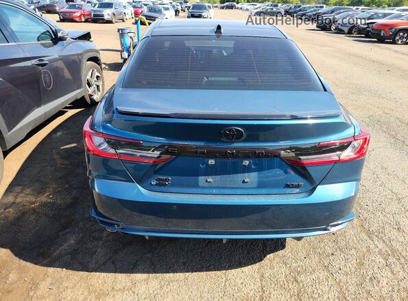 4T1DBADK4SU014245 2025 TOYOTA CAMRY Blue Вид ззаду