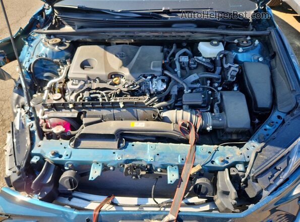 4T1DBADK4SU014245 2025 TOYOTA CAMRY Blue Вид задньої частини салону