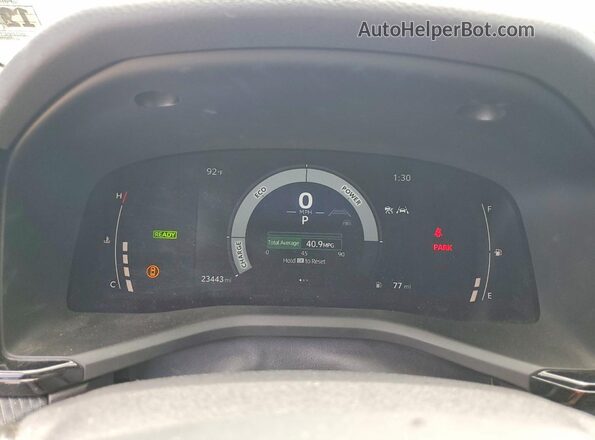 4T1DBADK4SU519069 2025 TOYOTA CAMRY Black Vista del cuadro de instrumentos