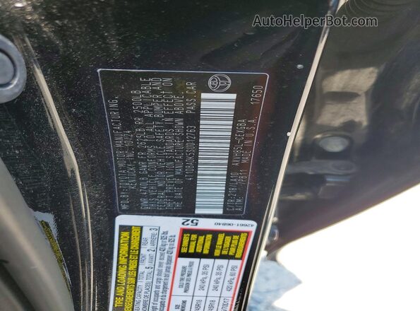 4T1DBADK5SU012763 2025 TOYOTA CAMRY Black Вид підкапотного простору