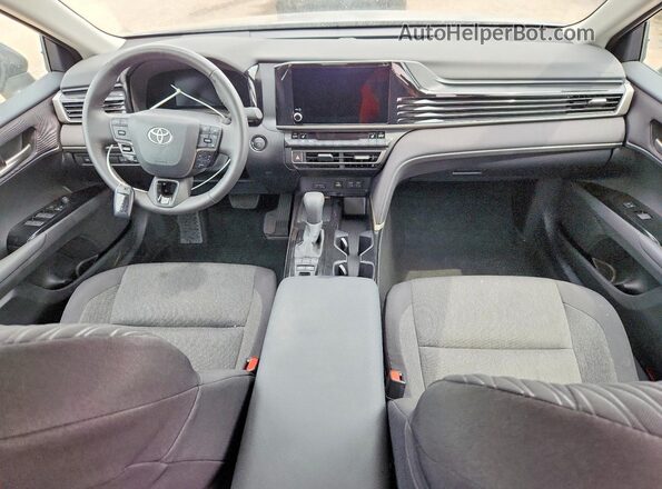 4T1DBADK5SU511949 2025 TOYOTA CAMRY Black Dashboard view