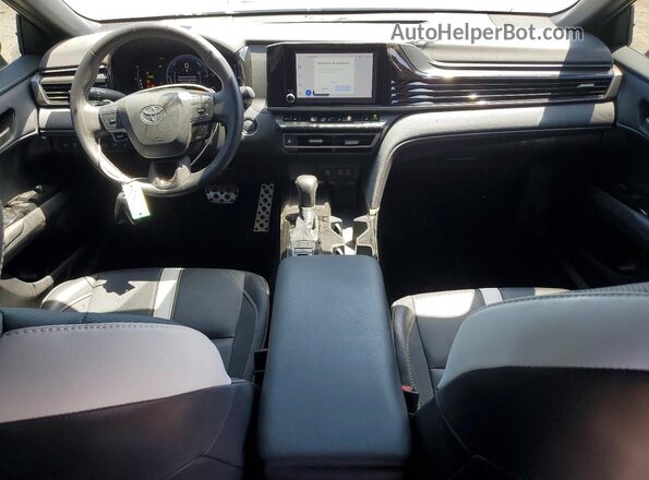 4T1DBADK5SU513684 2025 TOYOTA CAMRY Gray Вид панелі приладів