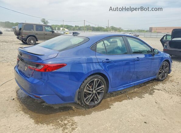 4T1DBADK6SU004235 2025 TOYOTA CAMRY Blue Задня права чверть