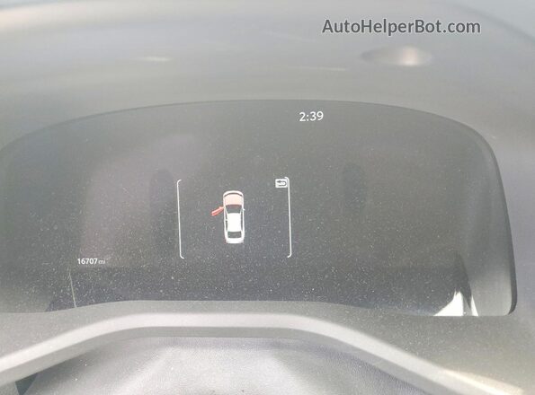 4T1DBADK6SU004235 2025 TOYOTA CAMRY Blue Вид щитка приладів