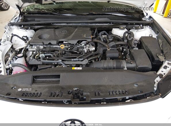 4T1DBADK6SU034710 2025 TOYOTA CAMRY White უკანა ხედი