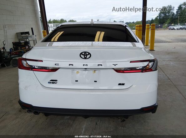 4T1DBADK6SU034710 2025 TOYOTA CAMRY White 