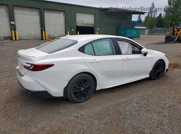 4T1DBADK6SU504136 2025 TOYOTA CAMRY White Trasero derecho