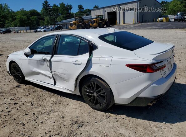 4T1DBADK6SU508512 2025 TOYOTA CAMRY White Rear left