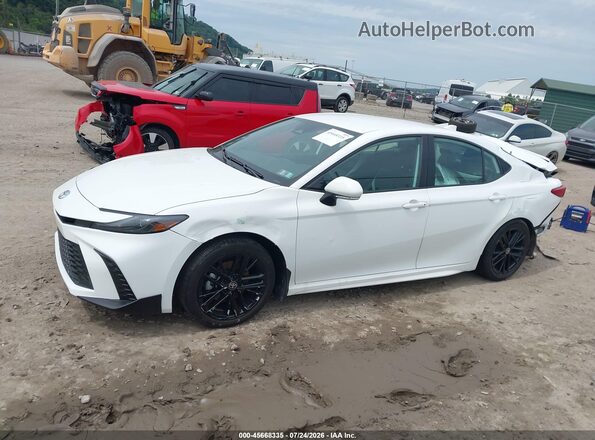4T1DBADK7SU018192 2025 TOYOTA CAMRY White 