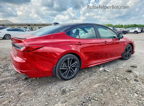 4T1DBADK7SU021240 2025 TOYOTA CAMRY Red Trasero derecho